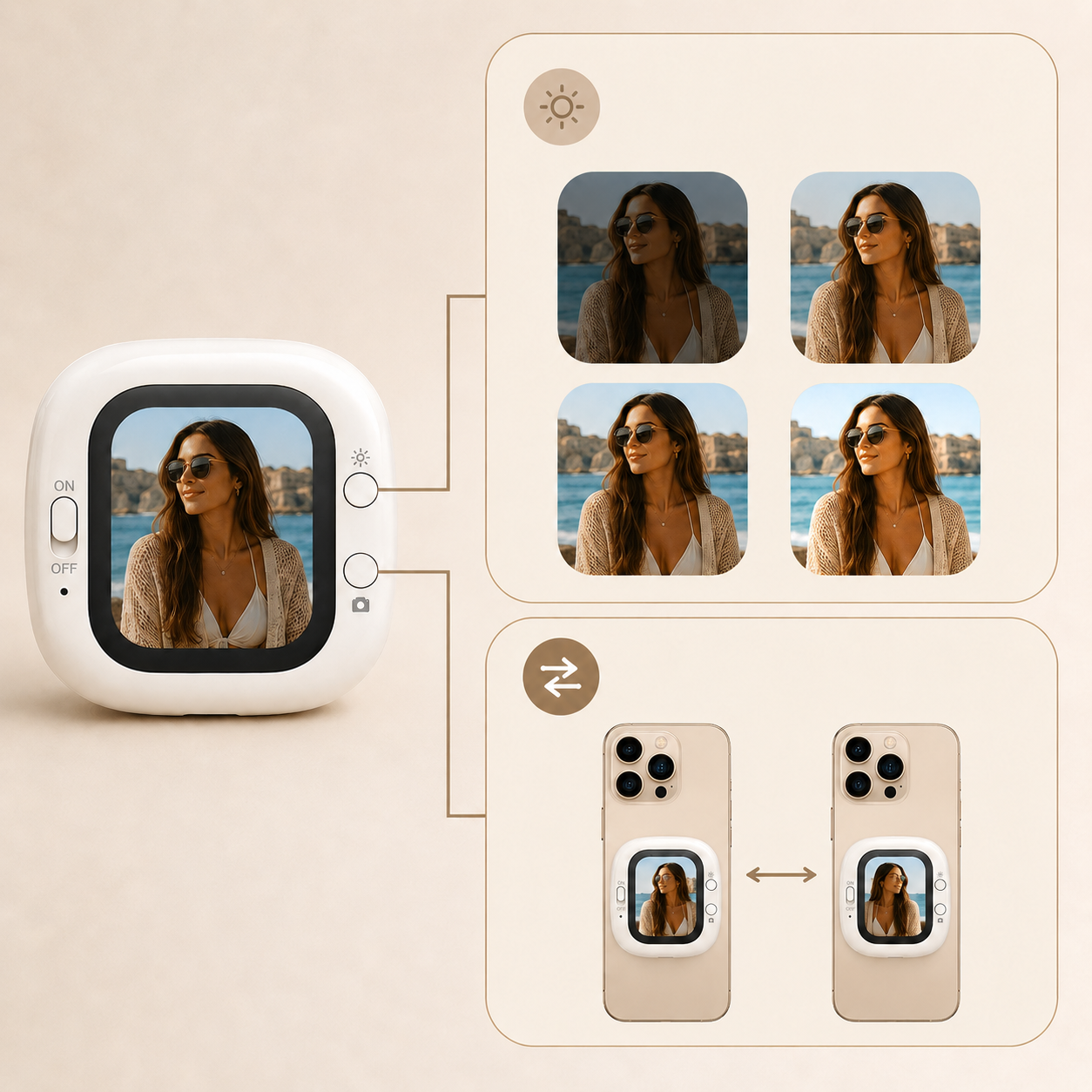 CAMOSEE - Retour caméra pour smartphone